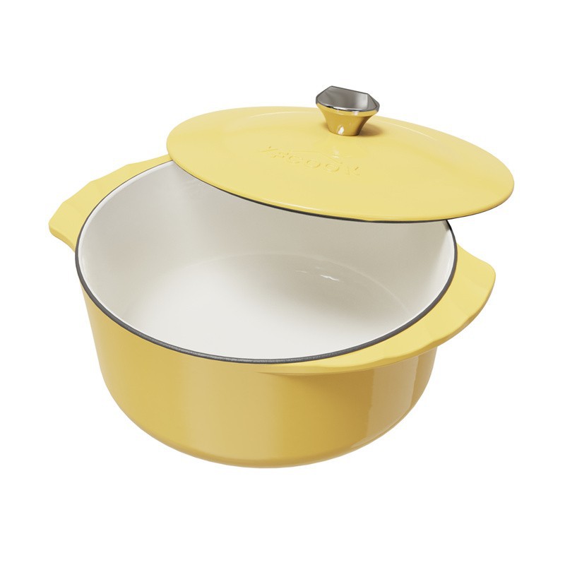 Enamel Cast Iron Pot With Lid high quality