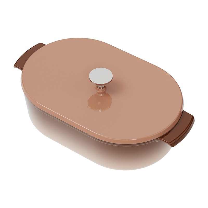 Oval Shaped Cast Iron Dutch Oven factory